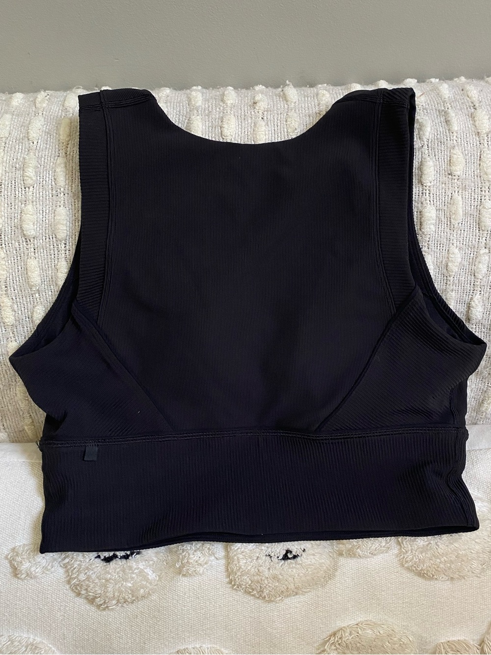 {Lululemon} Ribbed Cropped Tank - Picture 2 of 5